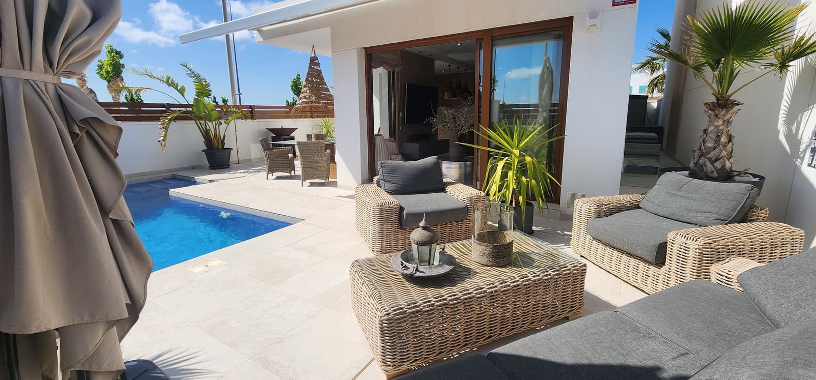 3 Zimmer Villa zu verkaufen in Torre de la Horadada mit Pool Garage - 629.000 € (Ref: 9808930)