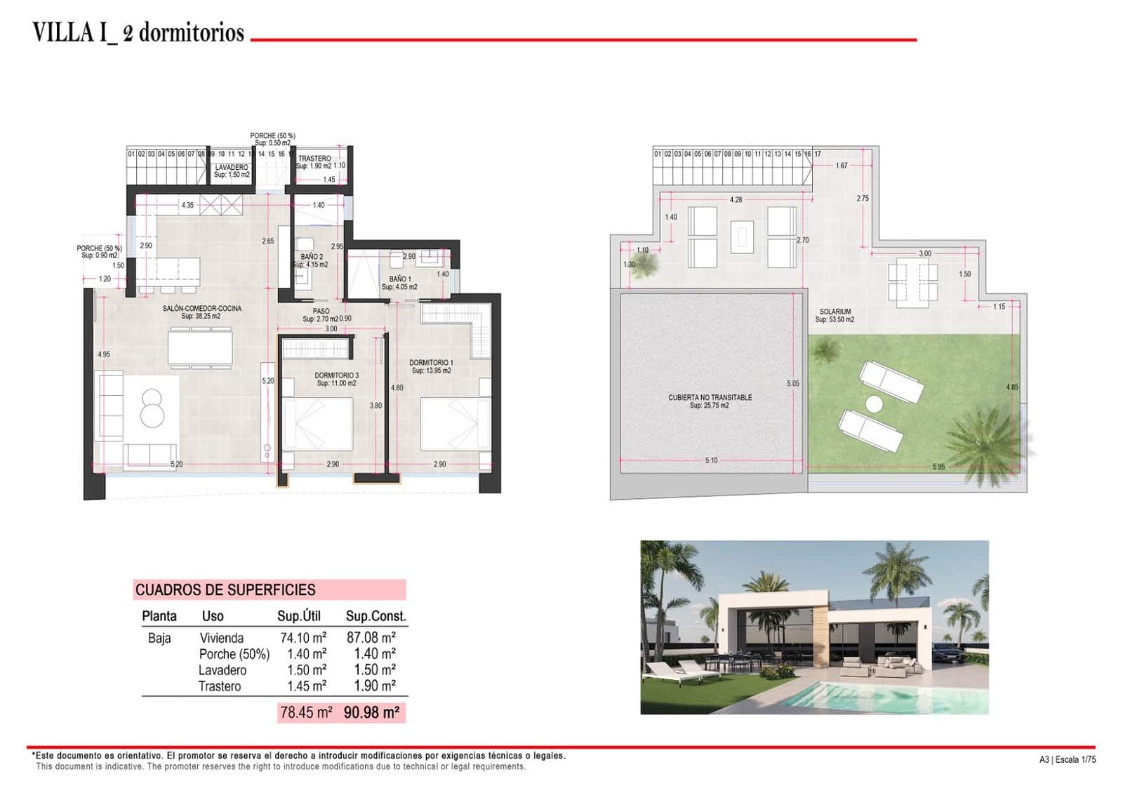 3 bedroom Villa for sale in Condado de Alhama with pool garage - € 345,000 (Ref: 9937173)