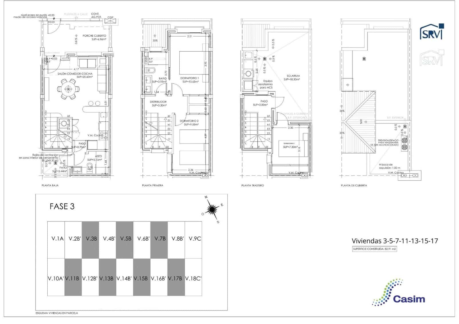 3 camera da letto Villetta a Schiera in vendita in Torre-Pacheco con piscina garage - 219.900 € (Rif: 9937177)