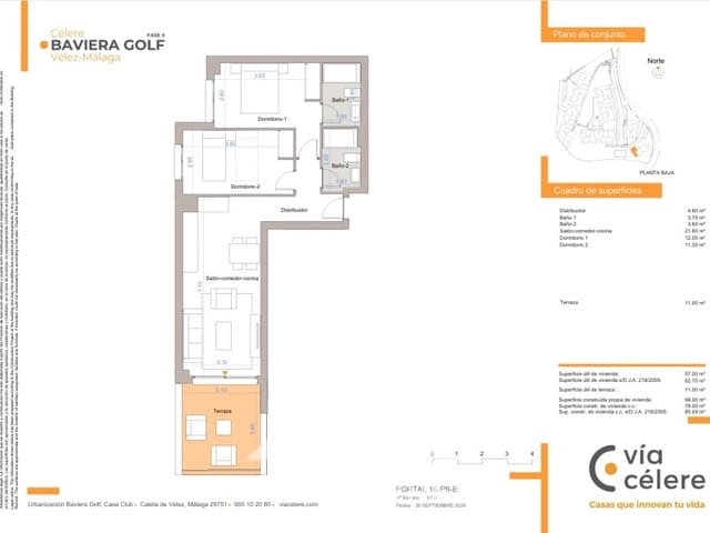 2 sovrum Lägenhet till salu i Caleta de Vélez, Vélez-Málaga med pool garage - 290 000 € (Ref: 9105045)