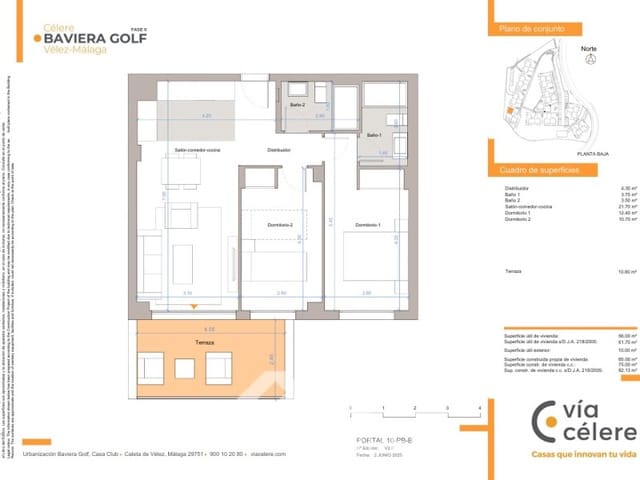 2 sovrum Lägenhet till salu i Caleta de Vélez, Vélez-Málaga med pool garage - 241 000 € (Ref: 9105046)