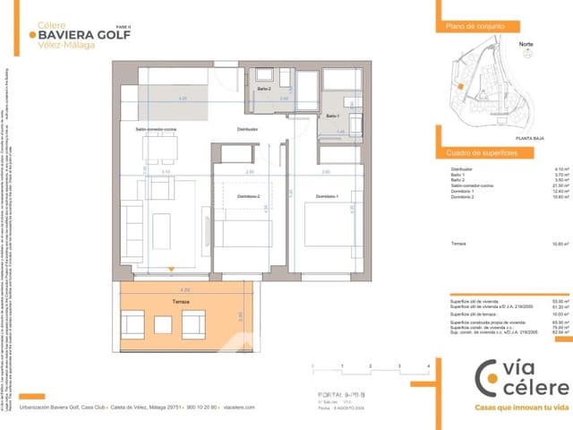 2 sovrum Lägenhet till salu i Caleta de Vélez, Vélez-Málaga med pool garage - 240 200 € (Ref: 9105047)
