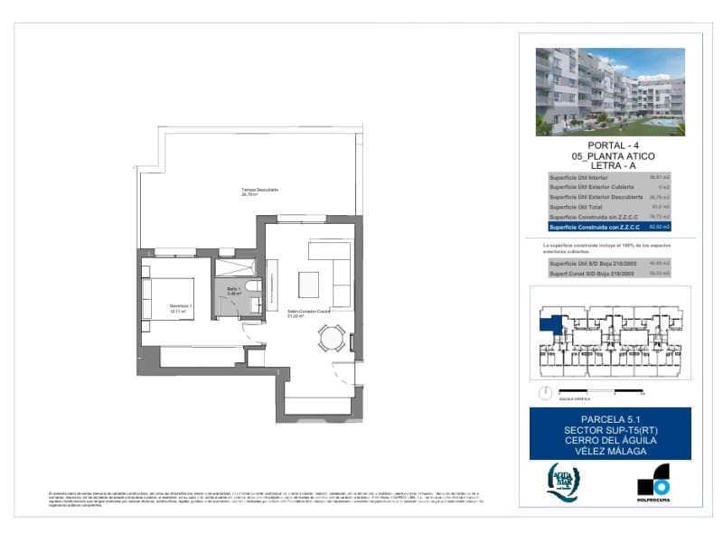 1 soveværelse Penthouse til salg i Torre del Mar - € 279.950 (Ref: 9220504)