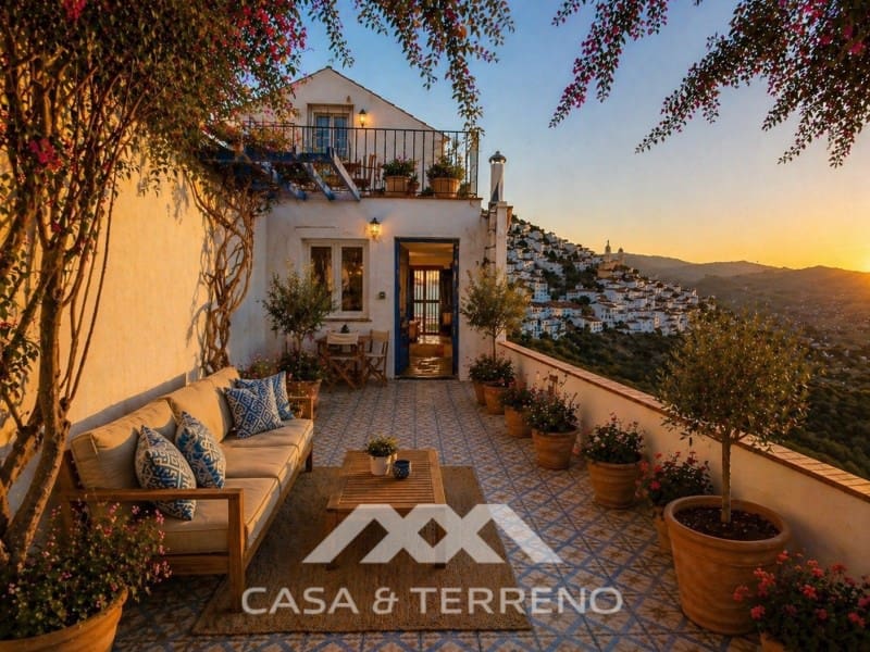 3 bedroom Semi-detached Villa for sale in Comares with pool - € 320,000 (Ref: 9659316)