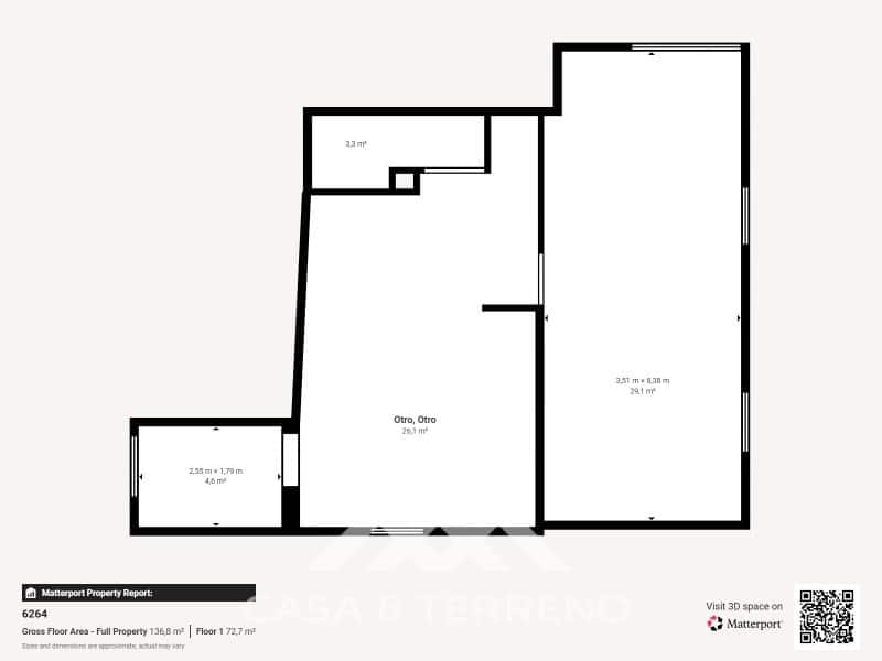 3 bedroom Semi-detached Villa for sale in Comares with pool - € 320,000 (Ref: 9659316)