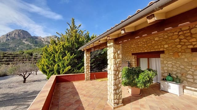 3 soveværelse Finca/Landehus til salg i Finestrat Pueblo, Finestrat med swimmingpool garage - € 849.000 (Ref: 10014274)