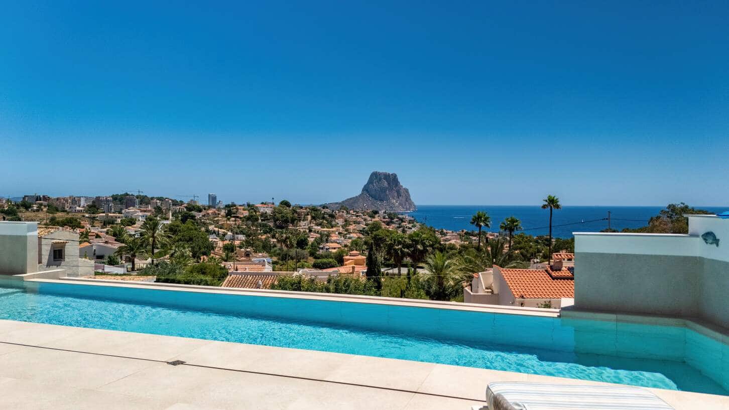 4 makuuhuone Huvila myytävänä paikassa Calpe / Calp mukana uima-altaan 
autotalli - 1 495 000 € (Ref: 10086794)