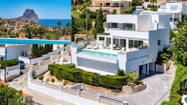 4 chambre Villa/Maison à vendre à Canuta, Calpe / Calp avec piscine garage - 1 495 000 € (Ref: 10086794)
