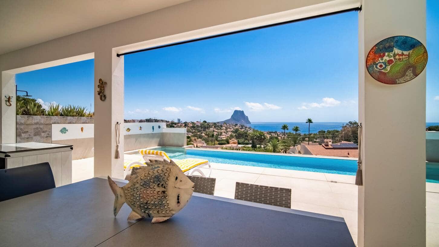 4 makuuhuone Huvila myytävänä paikassa Calpe / Calp mukana uima-altaan 
autotalli - 1 495 000 € (Ref: 10086794)