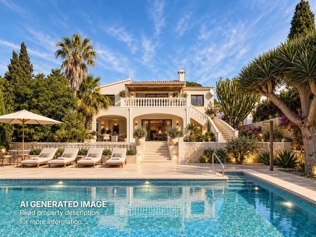 2 makuuhuone Huvila myytävänä paikassa Moraira, Teulada-Moraira mukana uima-altaan 
autotalli - 1 425 000 € (Ref: 10086814)