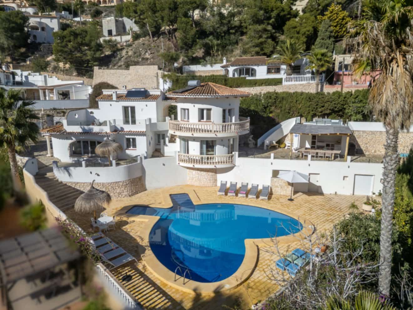 5 sovrum Villa till salu i Moraira med pool garage - 1 099 000 € (Ref: 10086821)