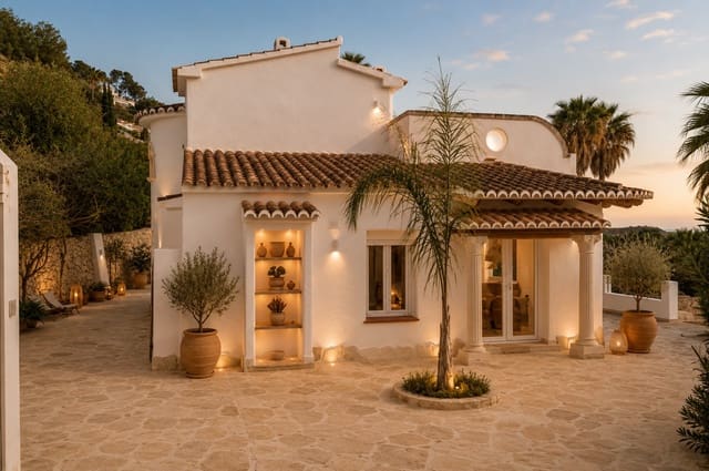5 makuuhuone Huvila myytävänä paikassa Moraira, Teulada-Moraira mukana uima-altaan 
autotalli - 1 099 000 € (Ref: 10086821)