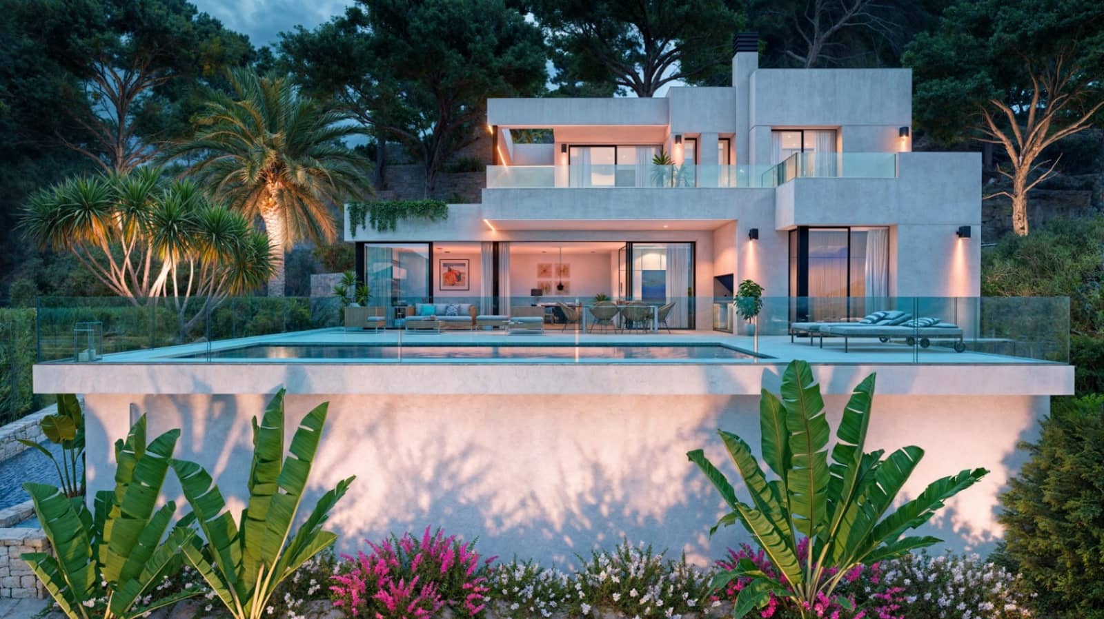 Chalet de 3 habitaciones en Calpe / Calp en venta con piscina garaje - 1.135.000 € (Ref: 10086826)