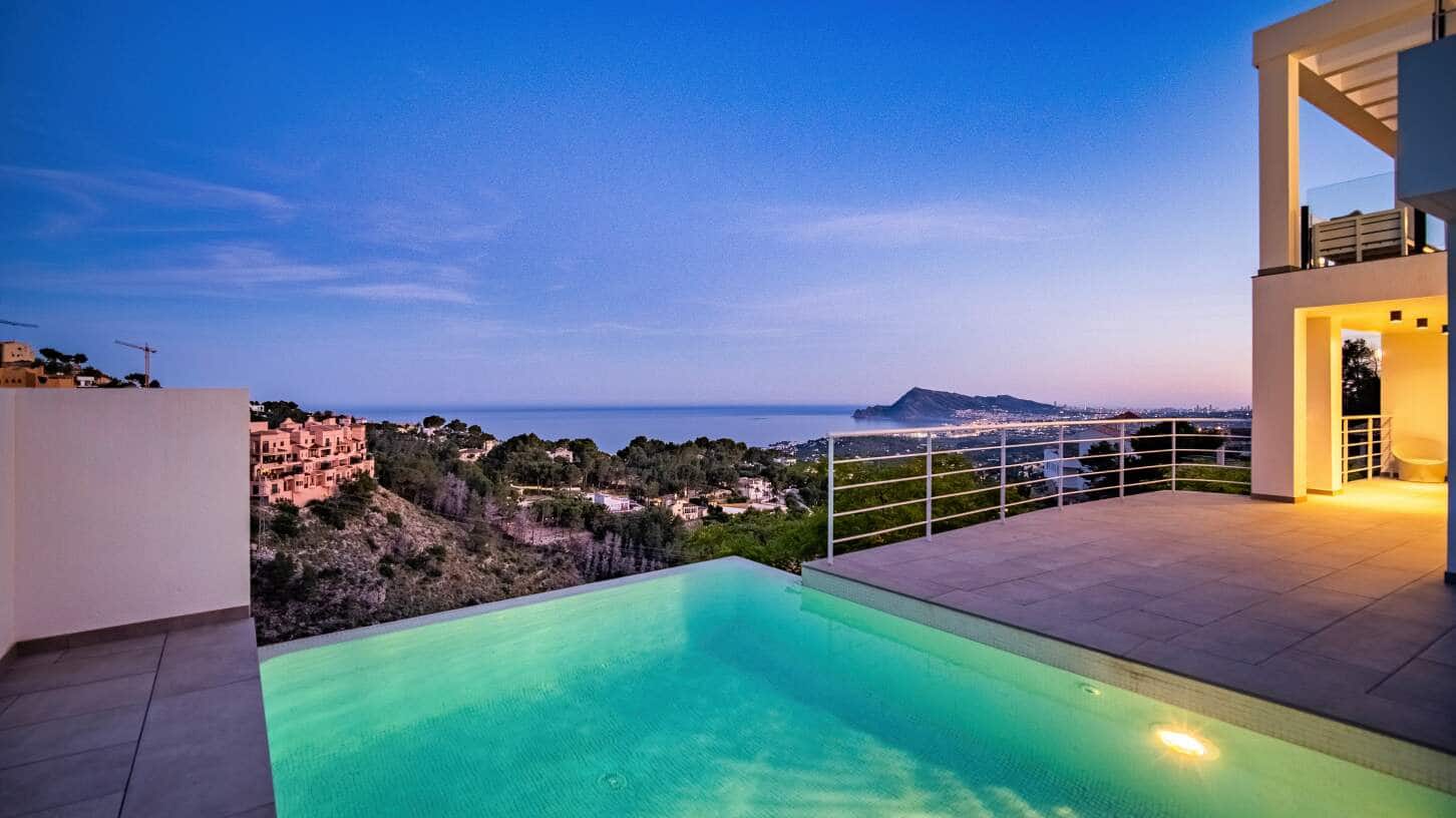 3 soverom Villa til salgs i Altea med svømmebasseng garasje - € 1 295 000 (Ref: 10086836)
