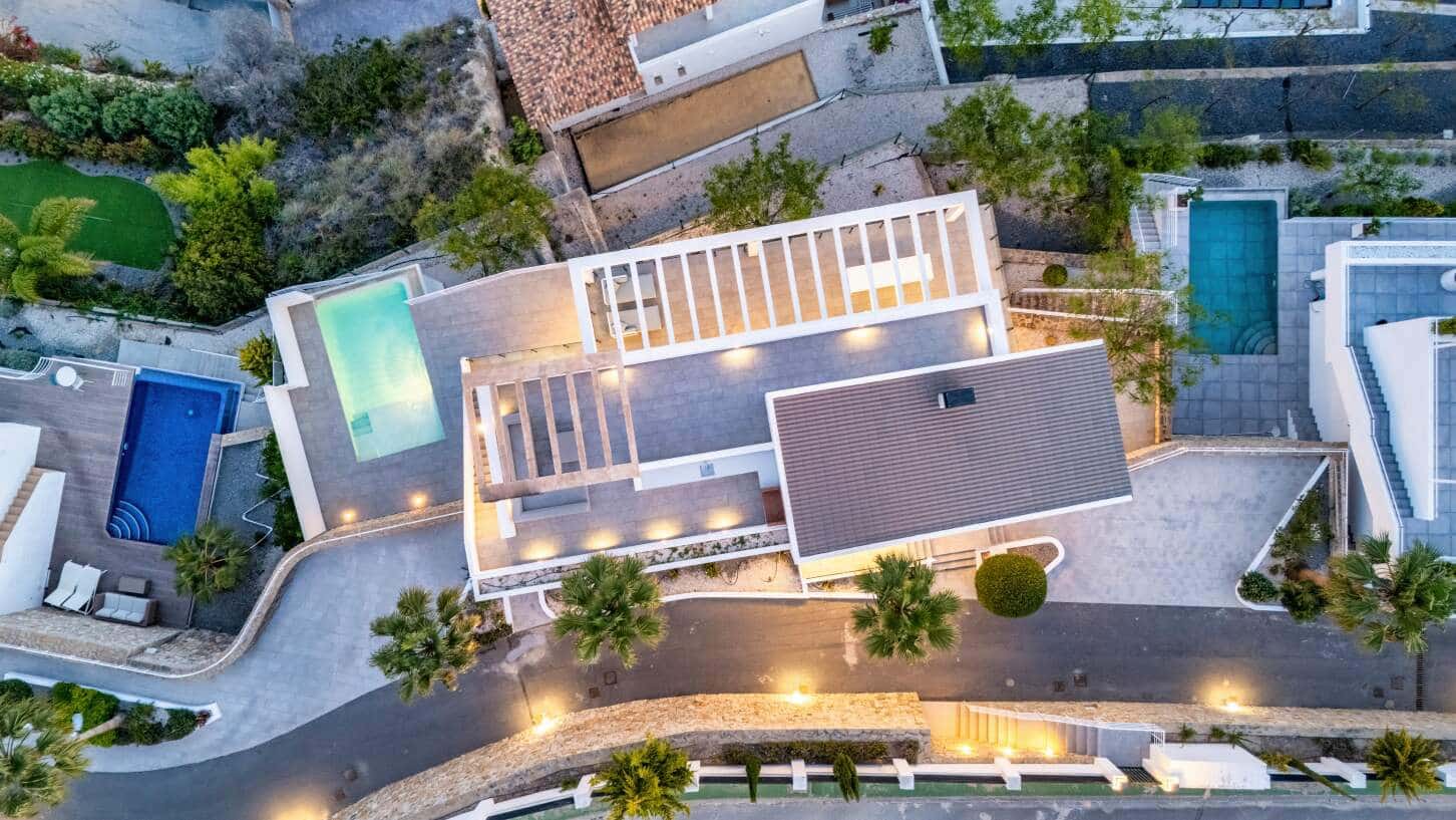 3 soverom Villa til salgs i Altea med svømmebasseng garasje - € 1 295 000 (Ref: 10086836)