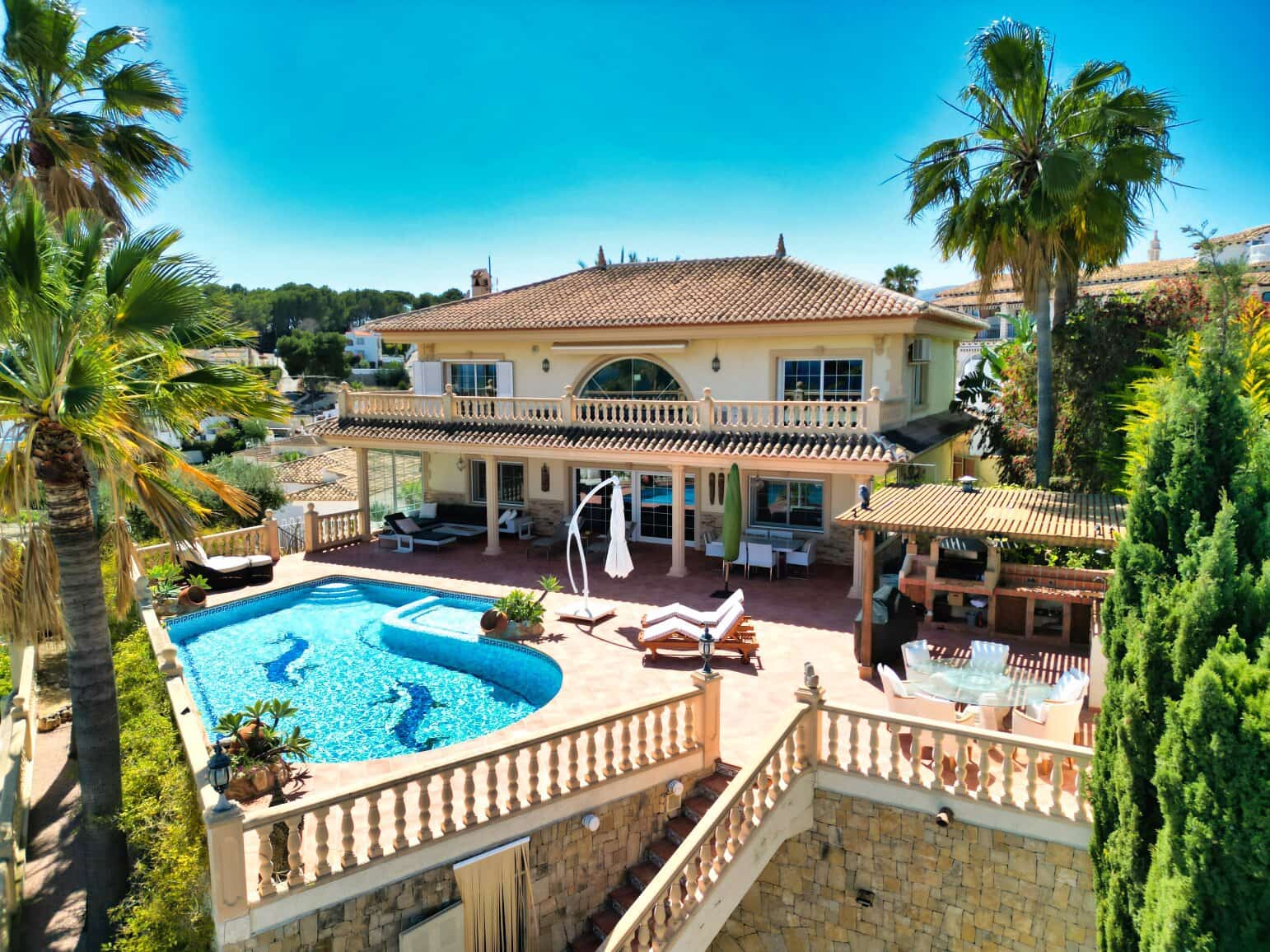 4 sypialnia Willa na sprzedaż w Benissa z basenem garażem - 1 590 000 € (Ref: 10086837)