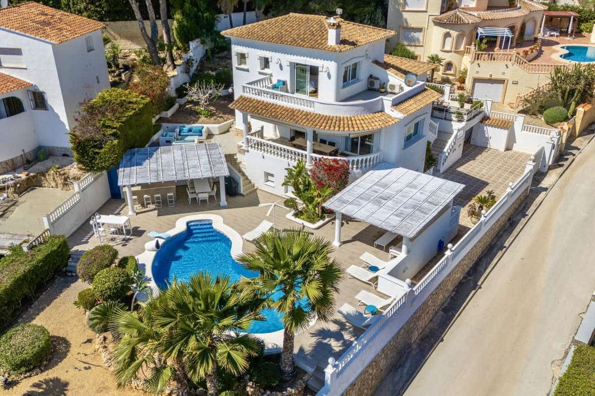 6 quarto Moradia para venda em Calpe / Calp com piscina garagem - 1 400 000 € (Ref: 10086858)