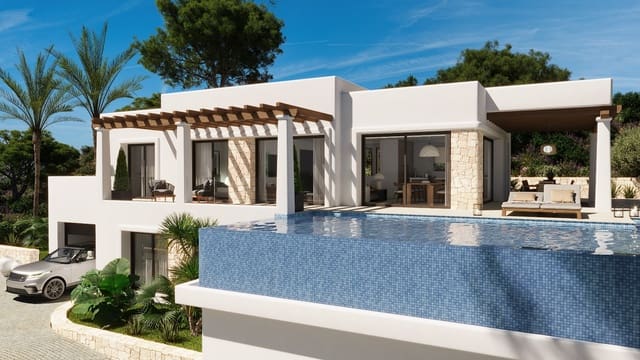 Chalet de 4 habitaciones en Moraira, Teulada-Moraira en venta con piscina garaje - 1.670.000 € (Ref: 10086862)