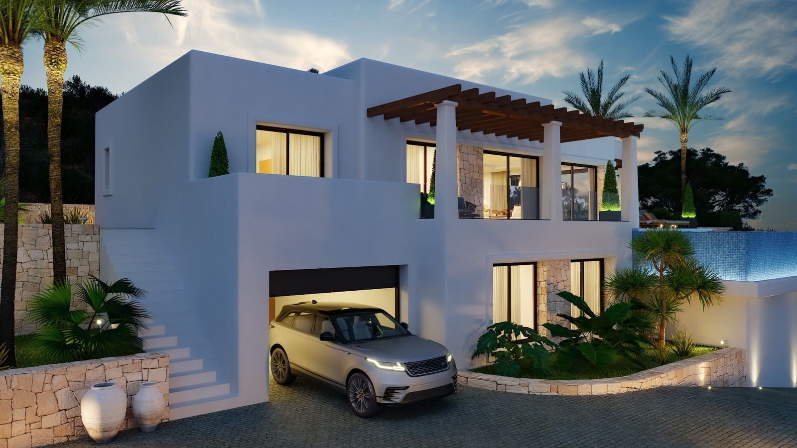 Chalet de 4 habitaciones en Moraira en venta con piscina garaje - 1.670.000 € (Ref: 10086862)