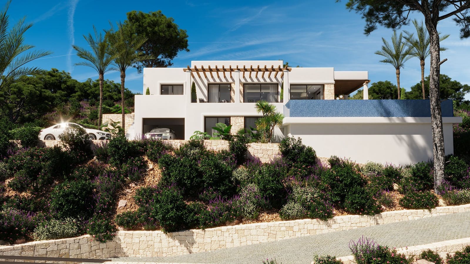 Chalet de 4 habitaciones en Moraira en venta con piscina garaje - 1.670.000 € (Ref: 10086862)