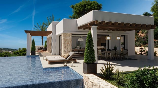 Chalet de 4 habitaciones en Moraira, Teulada-Moraira en venta con piscina garaje - 1.670.000 € (Ref: 10086862)