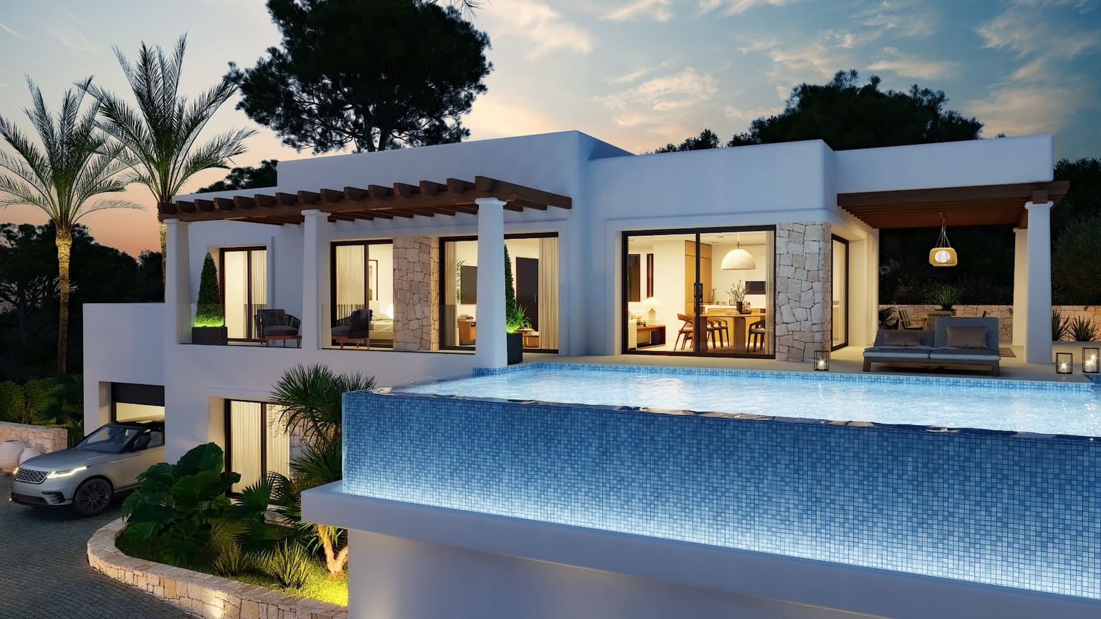 Chalet de 4 habitaciones en Moraira en venta con piscina garaje - 1.670.000 € (Ref: 10086862)