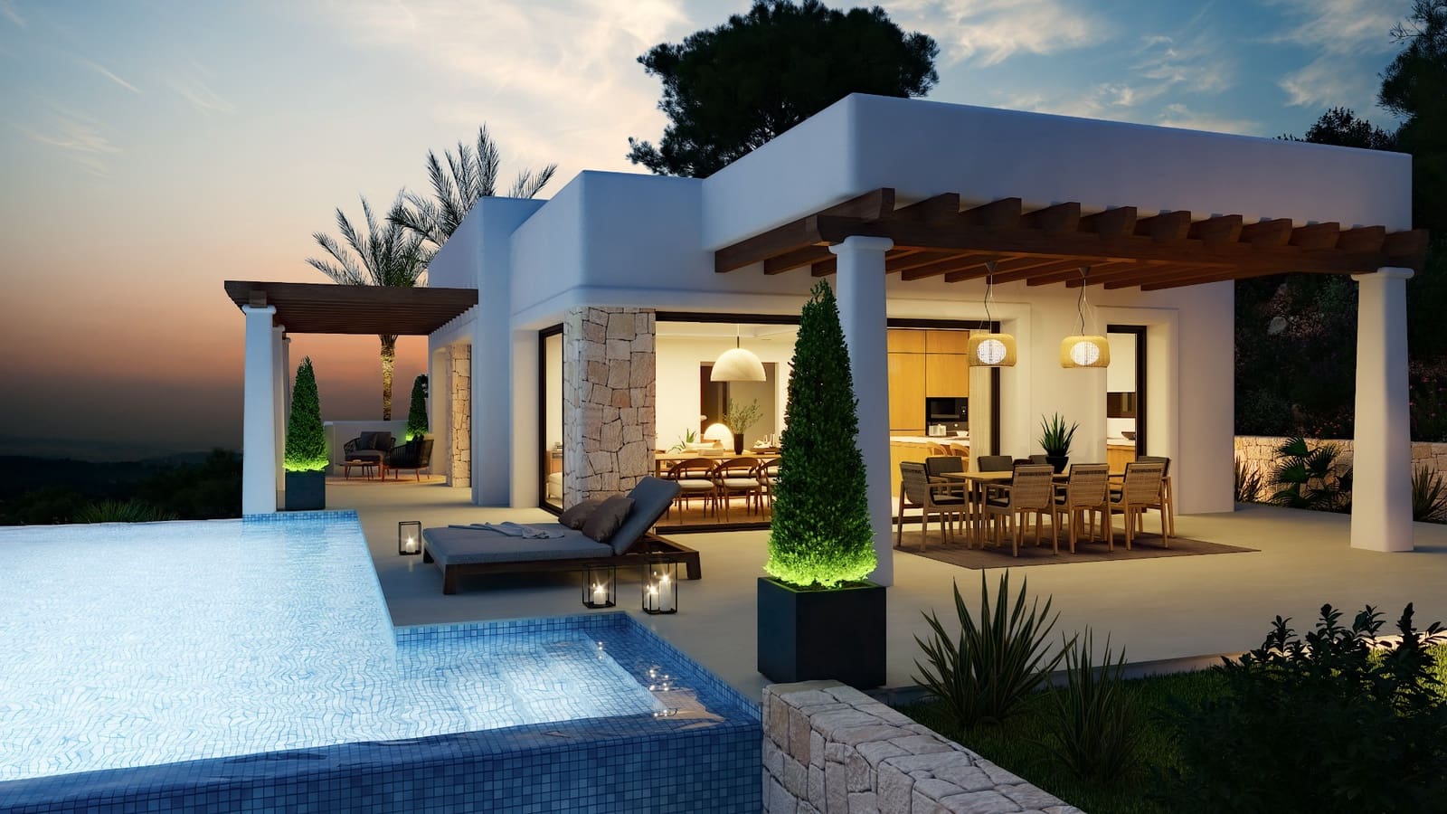 Chalet de 4 habitaciones en Moraira en venta con piscina garaje - 1.670.000 € (Ref: 10086862)
