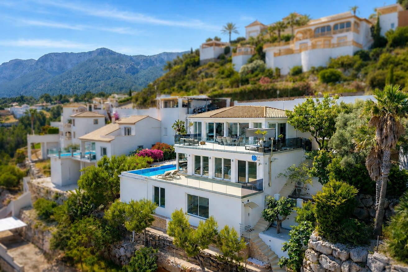 4 sypialnia Willa na sprzedaż w Denia z basenem garażem - 1 499 000 € (Ref: 10086869)
