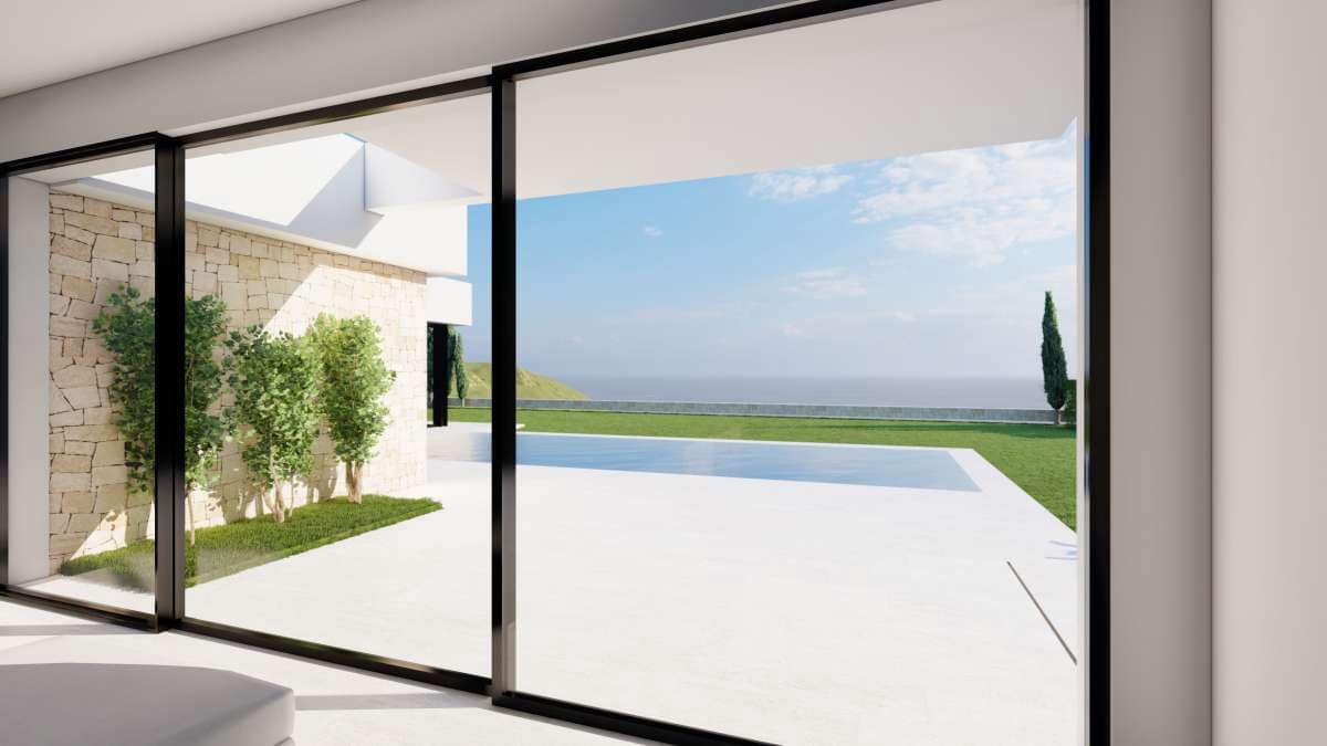 Chalet de 3 habitaciones en Calpe / Calp en venta con piscina - 1.249.000 € (Ref: 10086871)