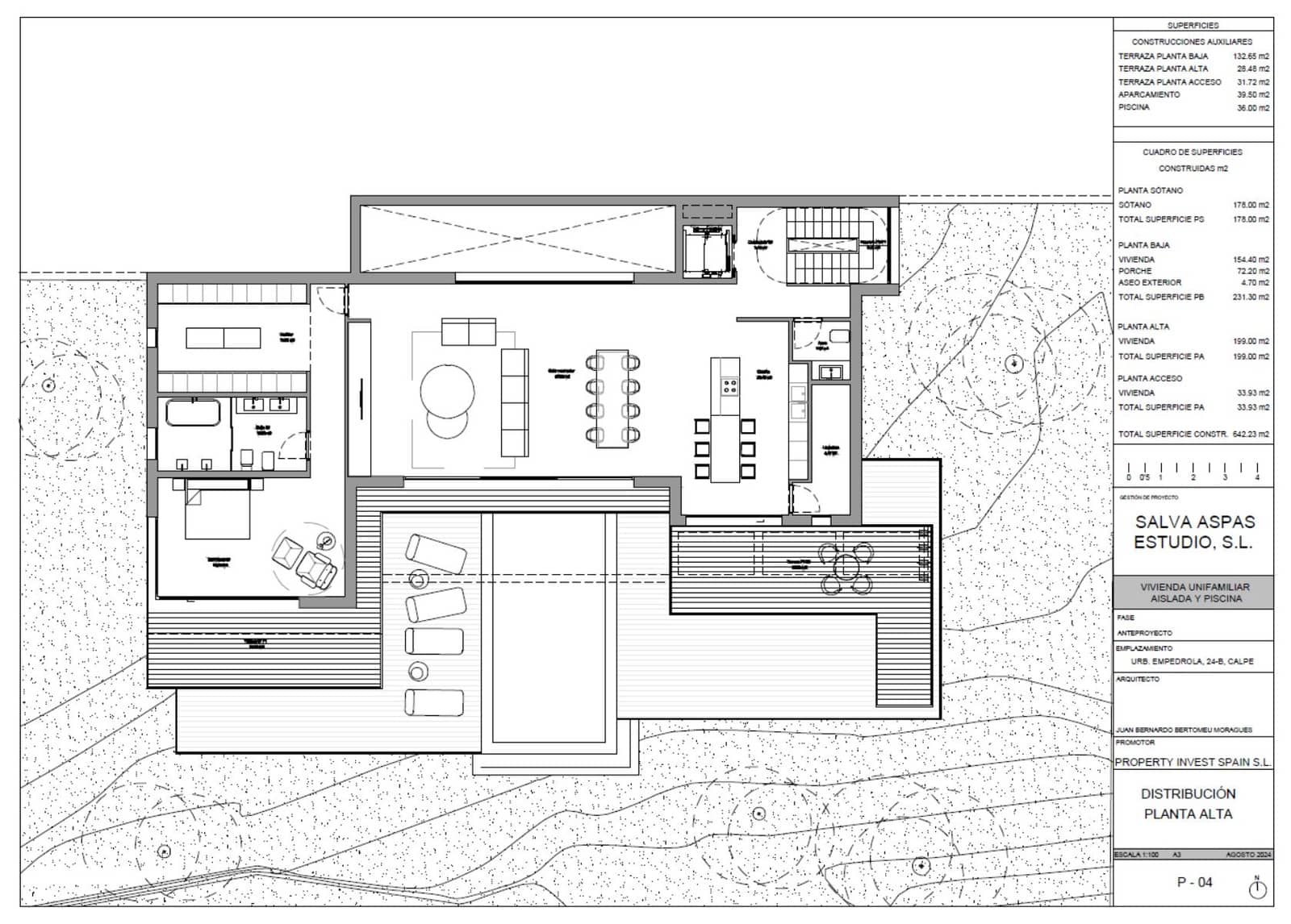5 soveværelse Villa til salg i Calpe / Calp med swimmingpool - € 2.185.000 (Ref: 10086881)