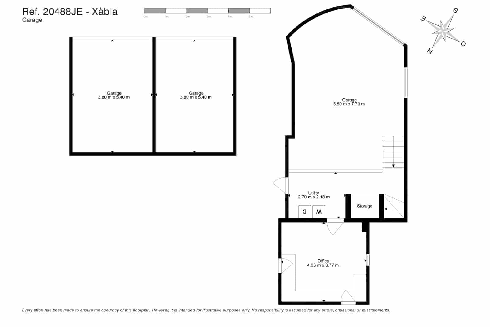 Chalet de 3 habitaciones en Javea / Xàbia en venta con piscina garaje - 975.000 € (Ref: 10086886)