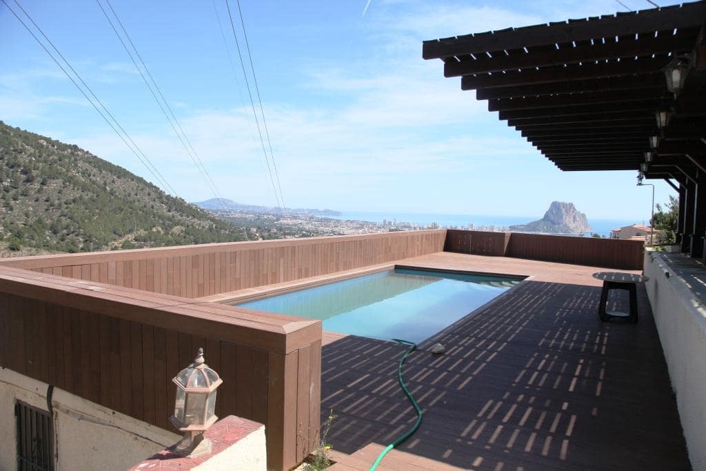 Chalet de 3 habitaciones en Calpe / Calp en venta con piscina garaje - 478.000 € (Ref: 10086891)