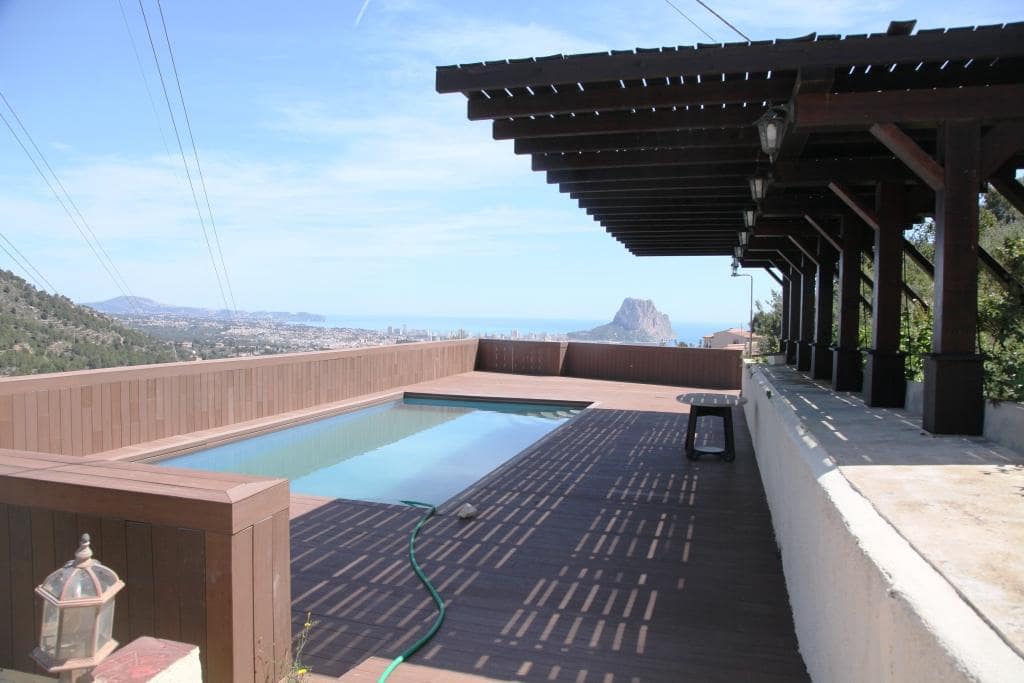 Chalet de 3 habitaciones en Calpe / Calp en venta con piscina garaje - 478.000 € (Ref: 10086891)
