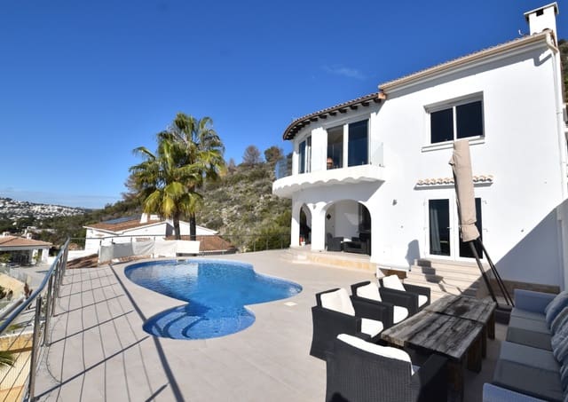 3 Zimmer Villa zu verkaufen in Moraira, Teulada-Moraira mit Pool Garage - 1.330.000 € (Ref: 10086893)