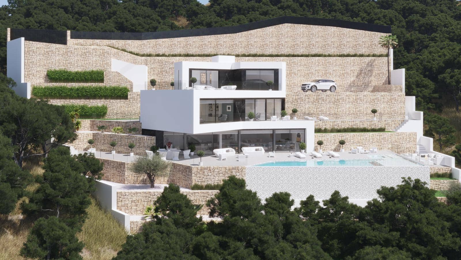 4 sovrum Villa till salu i Benissa med pool garage - 2 600 000 € (Ref: 10086908)