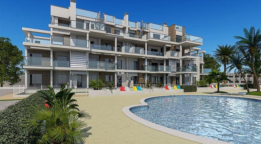 3 slaapkamer Penthouse te koop in Denia met zwembad garage - € 499.000 (Ref: 10086910)