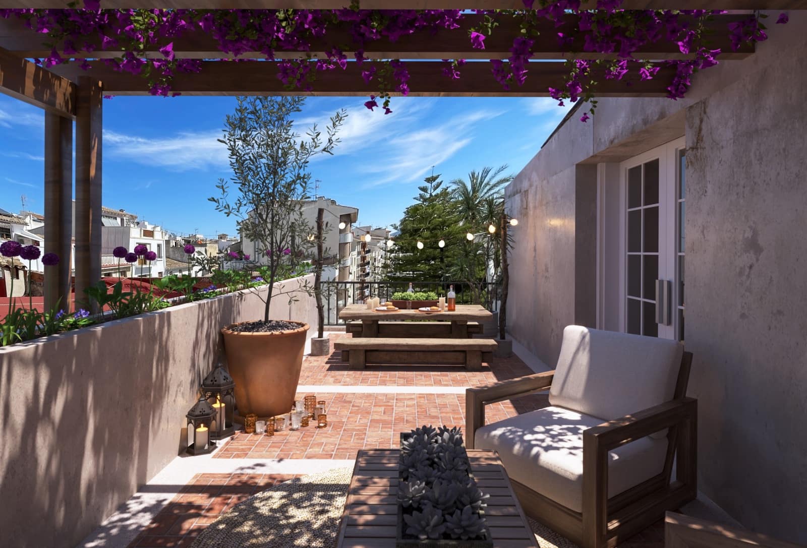 6 chambre Maison de Ville à vendre à Benissa - 375 000 € (Ref: 10097658)