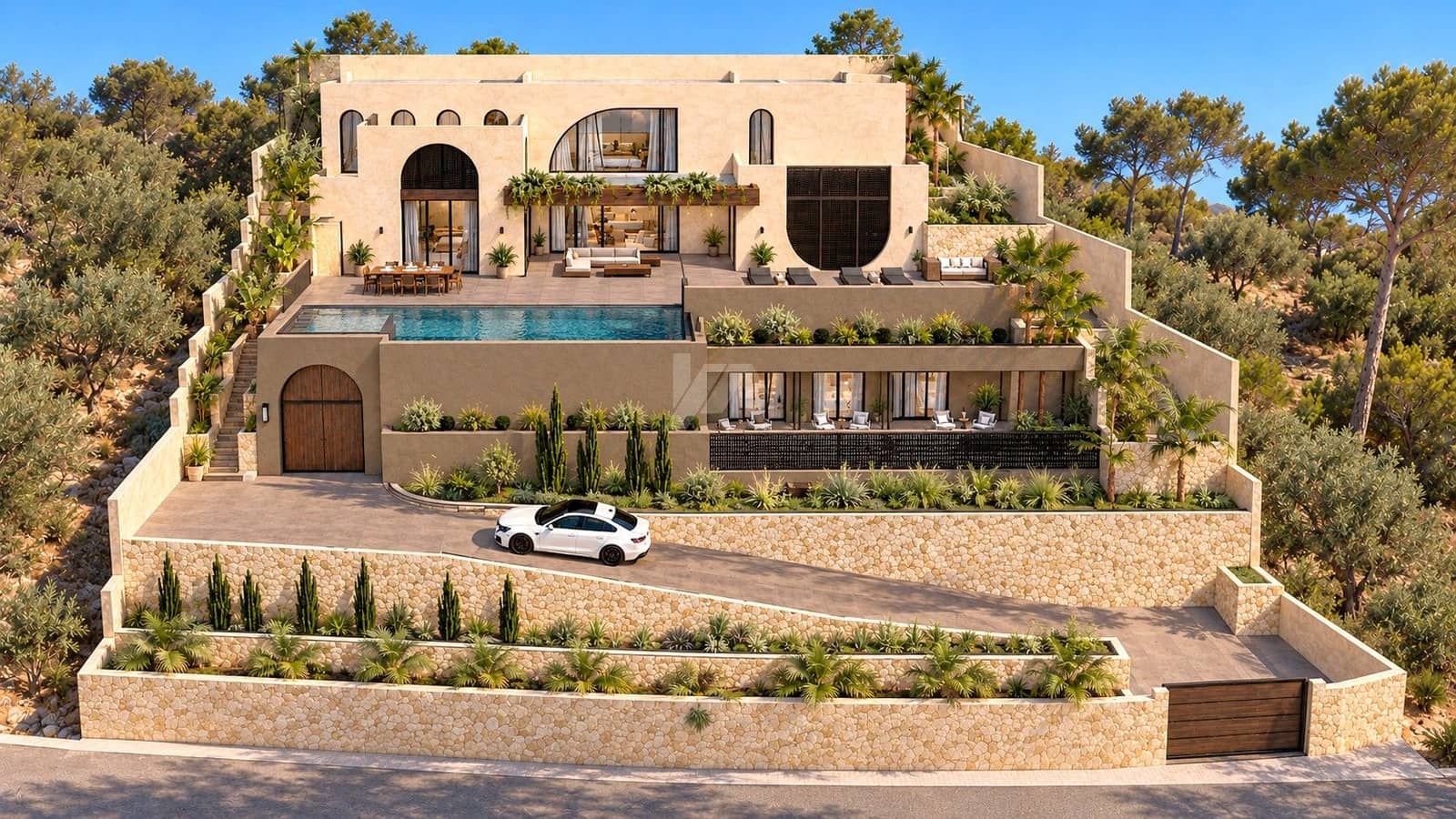 4 bedroom Villa for sale in Moraira with pool garage - € 3,590,000 (Ref: 10172328)