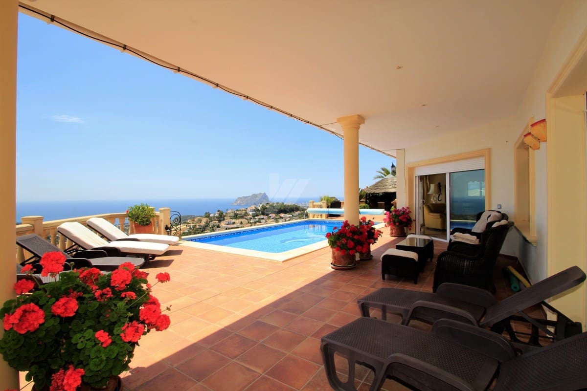 3 sovrum Villa till salu i Moraira med pool garage - 1 450 000 € (Ref: 4644131)