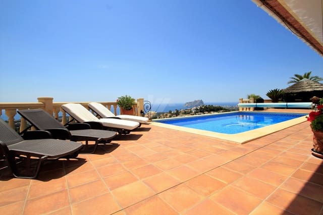 3 sovrum Villa till salu i Benimeit - Tabaira, Teulada-Moraira med pool garage - 1 450 000 € (Ref: 4644131)