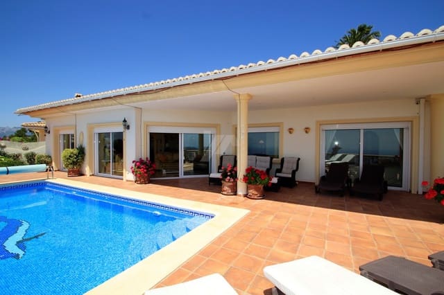 3 sovrum Villa till salu i Benimeit - Tabaira, Teulada-Moraira med pool garage - 1 450 000 € (Ref: 4644131)