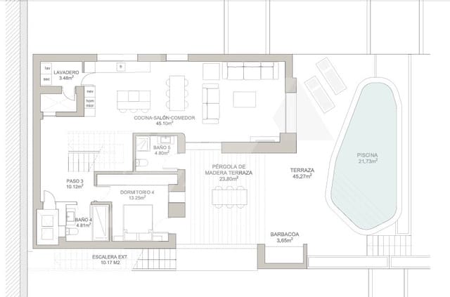 4 slaapkamer Villa te koop in Benissa met zwembad garage - € 1.150.000 (Ref: 6169895)