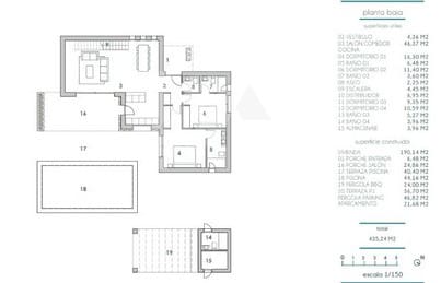 4 soverom Villa til salgs i Moraira med svømmebasseng garasje - € 1 549 000 (Ref: 8052829)