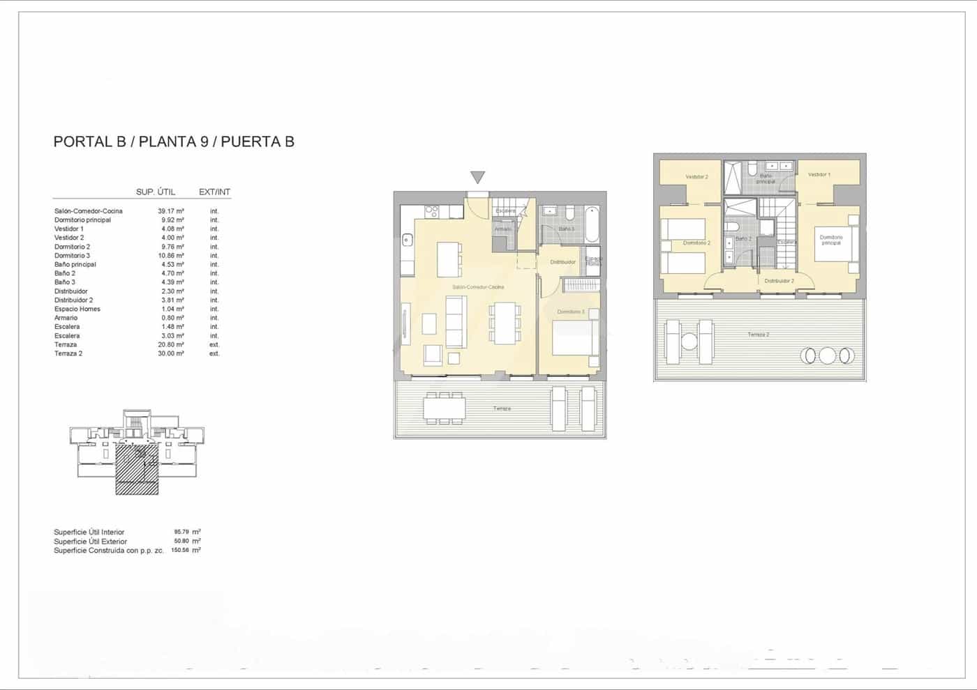 3 camera da letto Appartamento in vendita in Calpe / Calp con piscina garage - 432.000 € (Rif: 8062585)