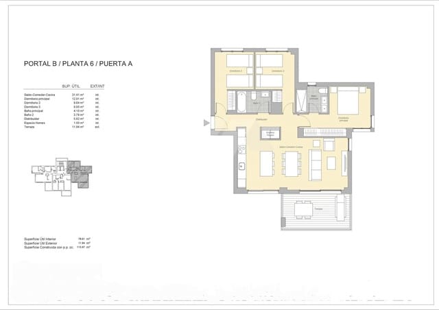 3 camera da letto Appartamento in vendita in Pueblo, Calpe / Calp con piscina garage - 432.000 € (Rif: 8062585)