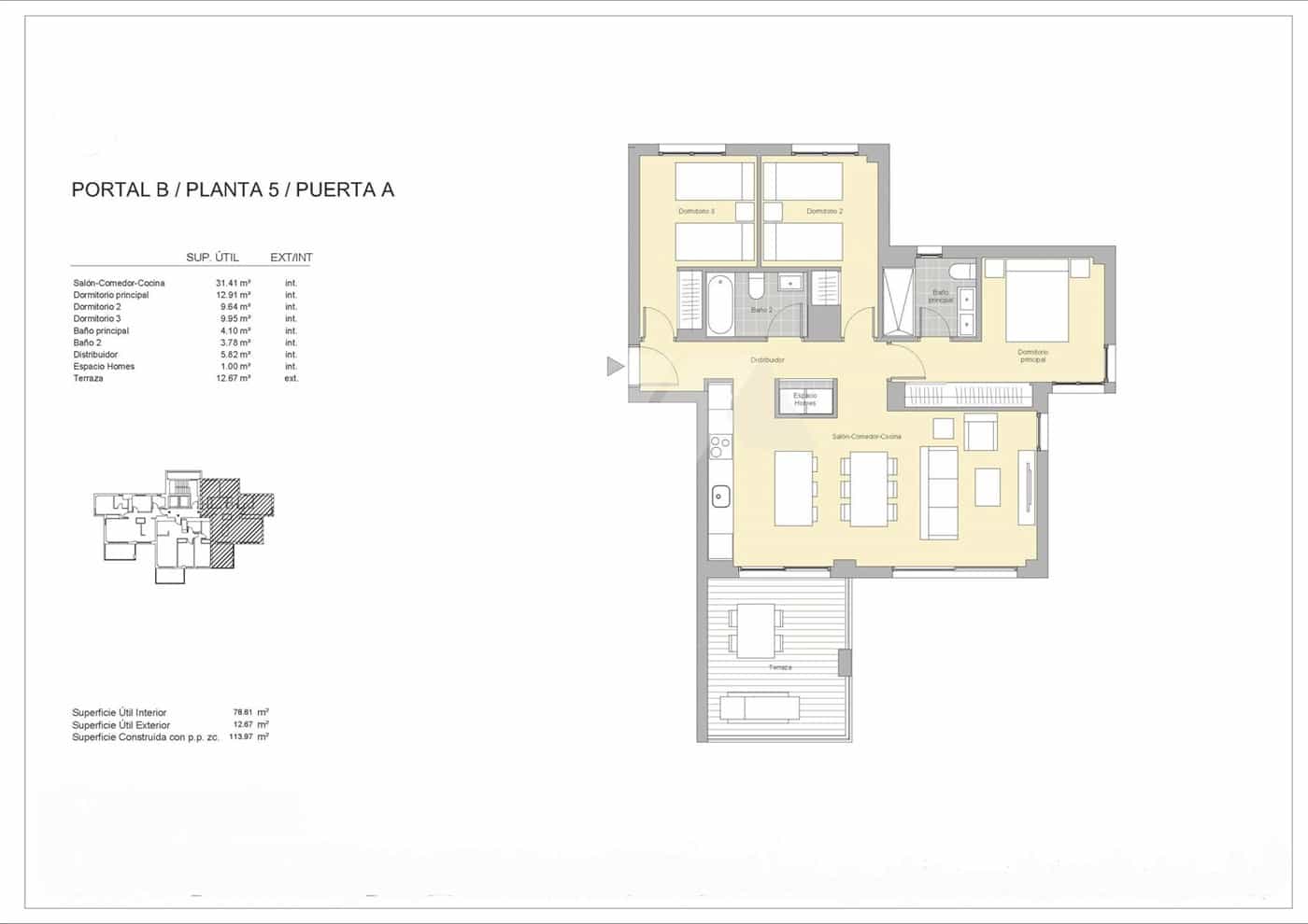 3 camera da letto Appartamento in vendita in Calpe / Calp con piscina garage - 432.000 € (Rif: 8062585)