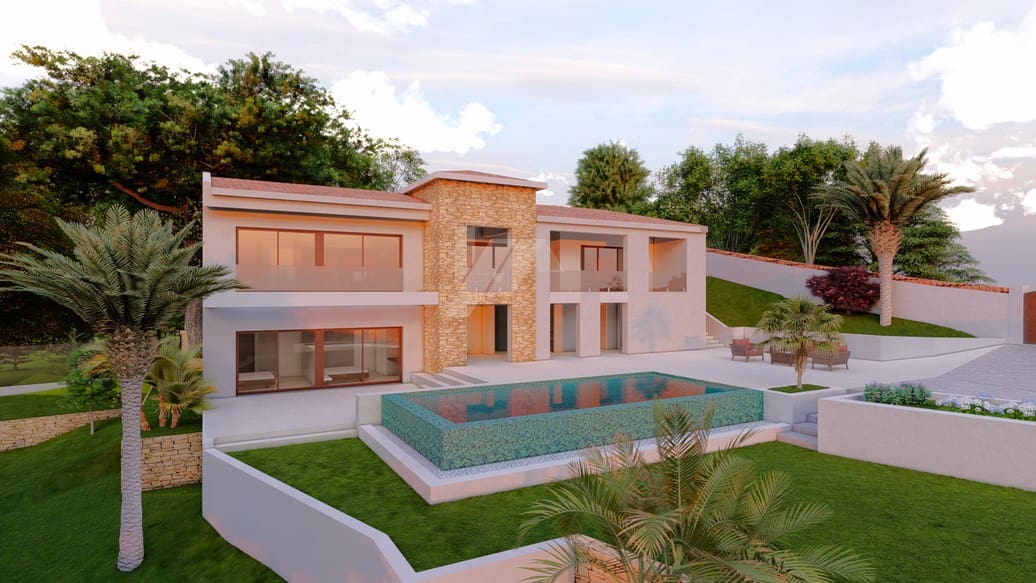 4 chambre Villa/Maison à vendre à Altea la Vella avec piscine garage - 1 795 000 € (Ref: 8075103)