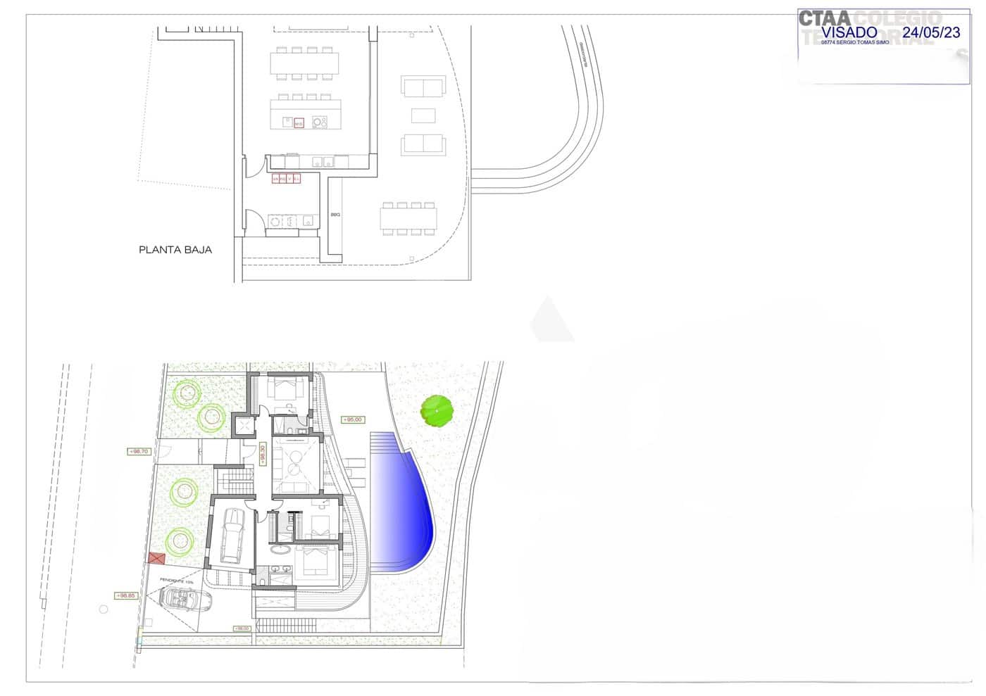 4 slaapkamer Villa te koop in Moraira met zwembad garage - € 1.500.000 (Ref: 8438077)