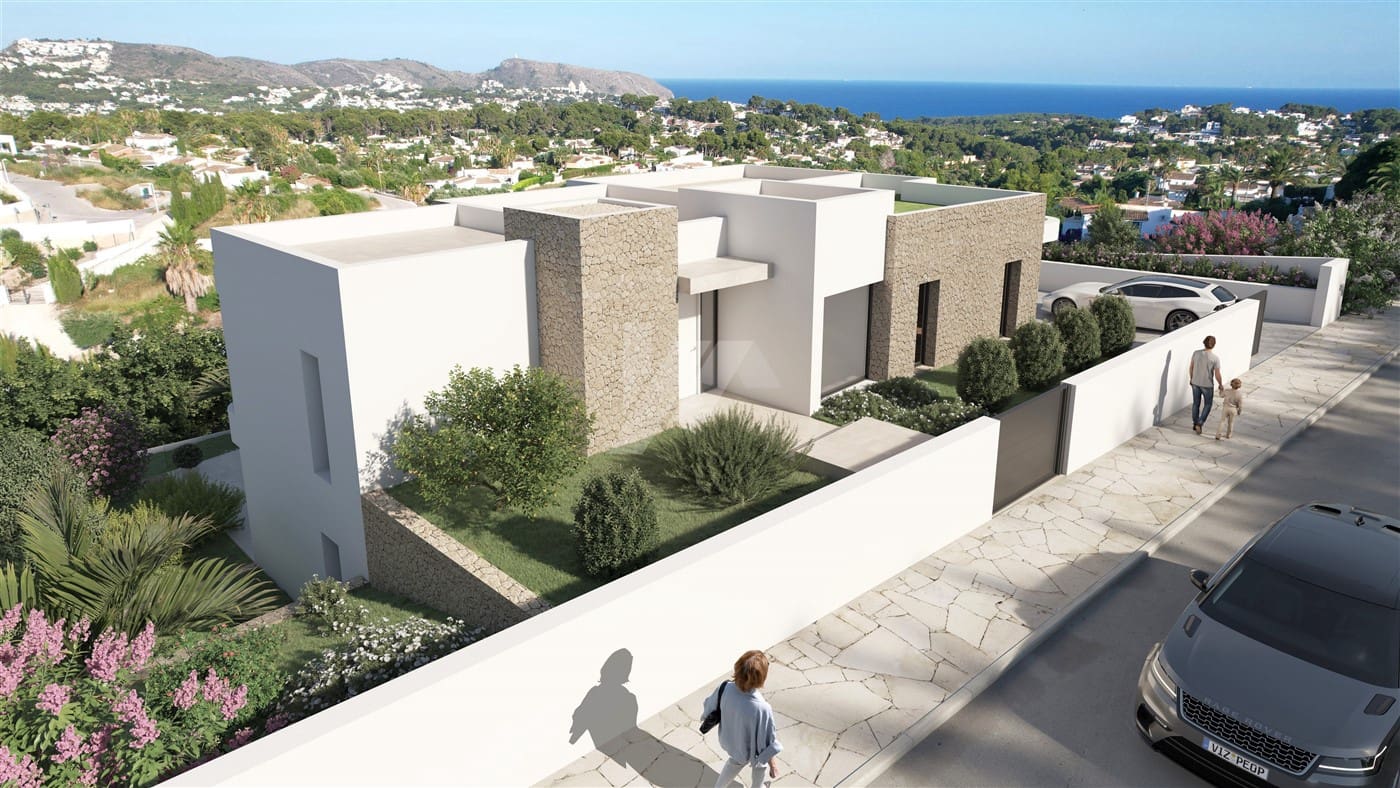 4 slaapkamer Villa te koop in Moraira met zwembad garage - € 1.500.000 (Ref: 8438077)
