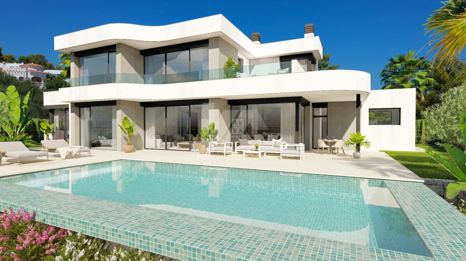 4 soveværelse Villa til salg i Moraira med swimmingpool garage - € 1.750.000 (Ref: 8545108)